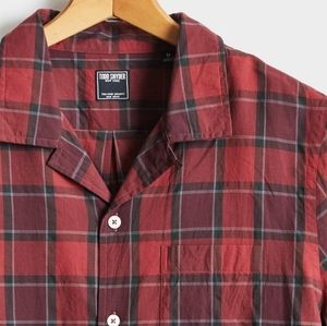 Lightweight Camp Collar in Red